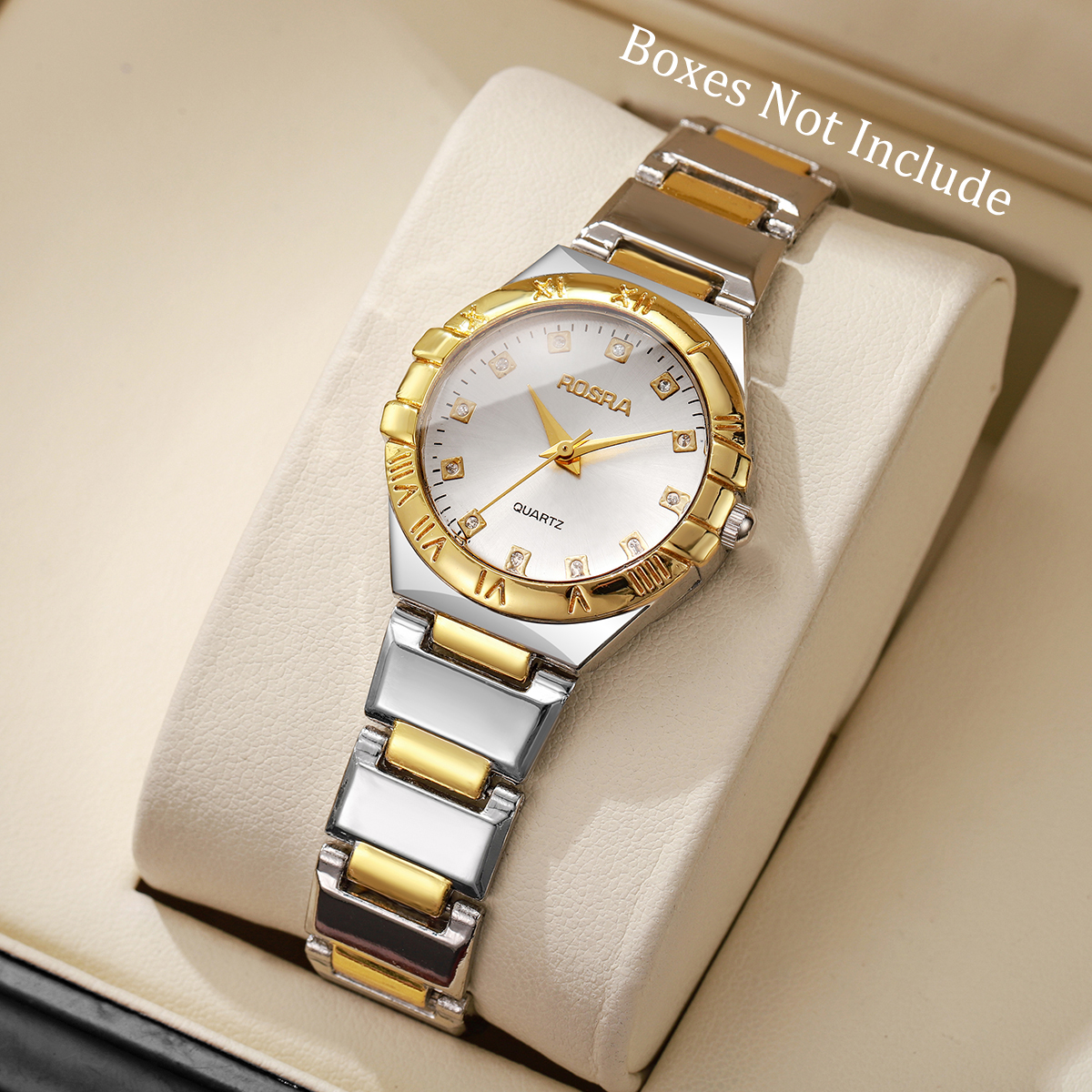 Luxury Watch Holder - Luxury Rhinestone Women Quartz Watch Fashion
