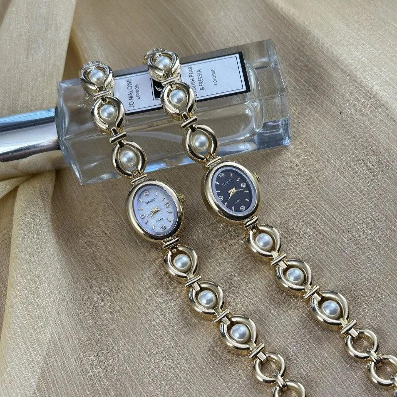 Luxury Watch Vintage - Fashion Women Watch Vintage Pearl Inlaid