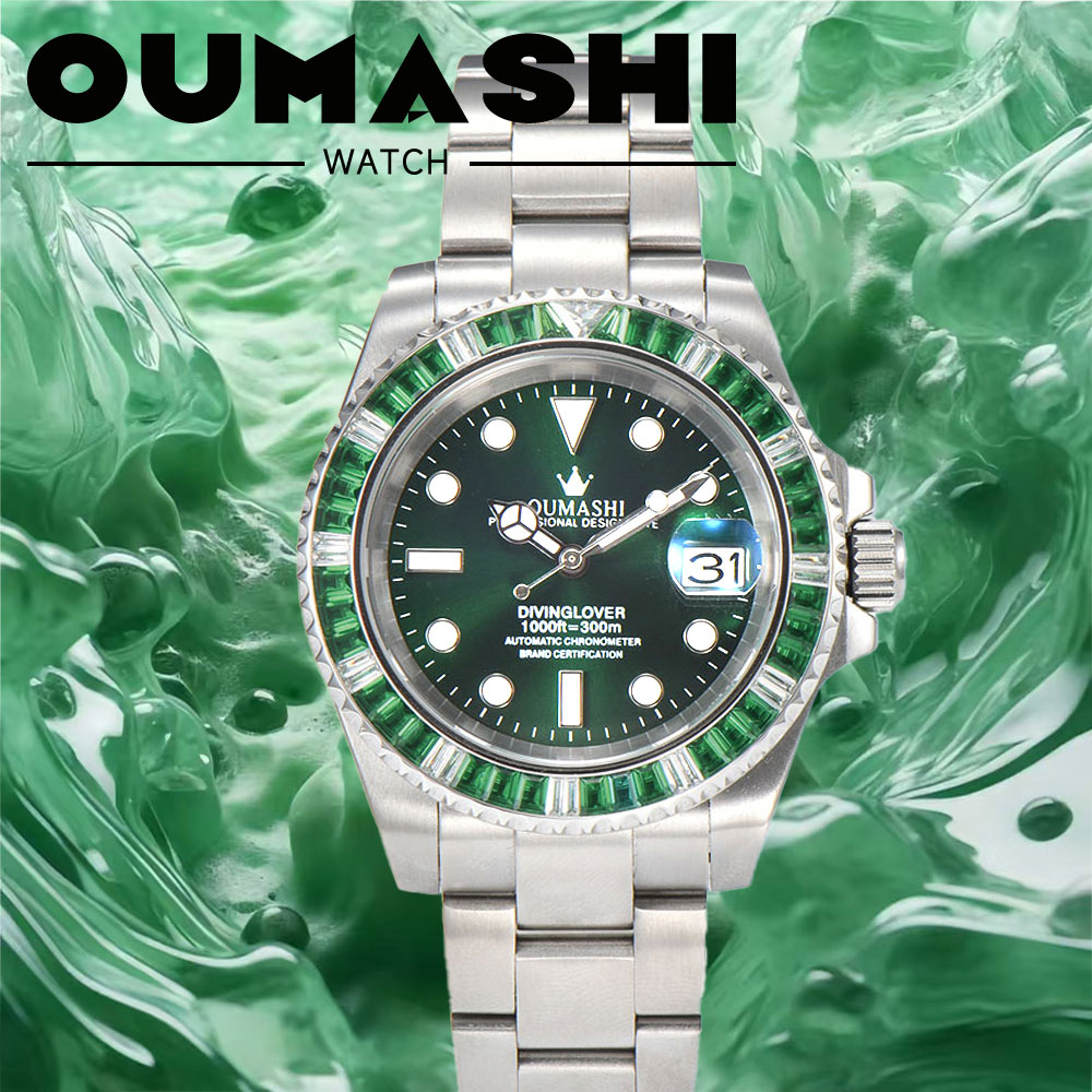 Luxury Watch Quality - 40mm luxury diving Men's watch NH35