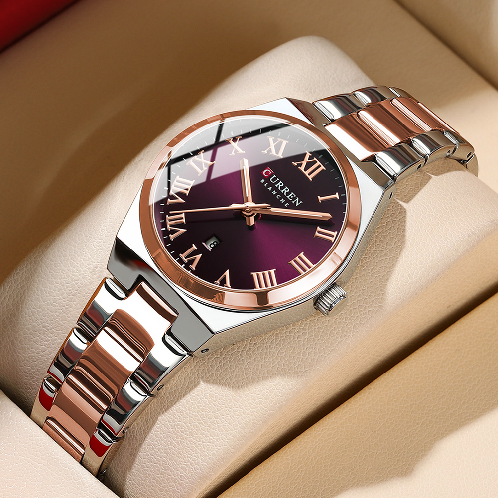 Luxury Watch Life - CURREN Luxury Women Watches Fashion Casual