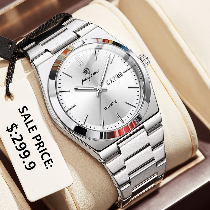 Luxury Watch Life - PAAZOMU Fashion Luxury Man Wristwatch Luminous