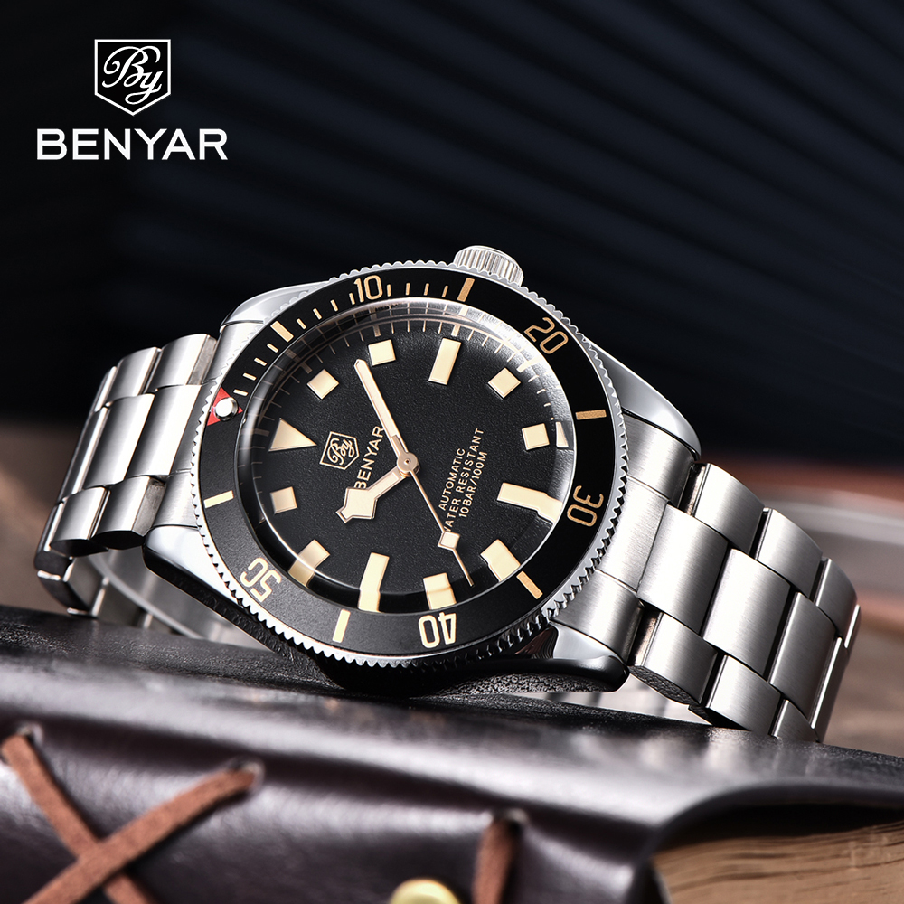 Luxury Watch Life - 2025 New BENYAR Automatic Watches Men's