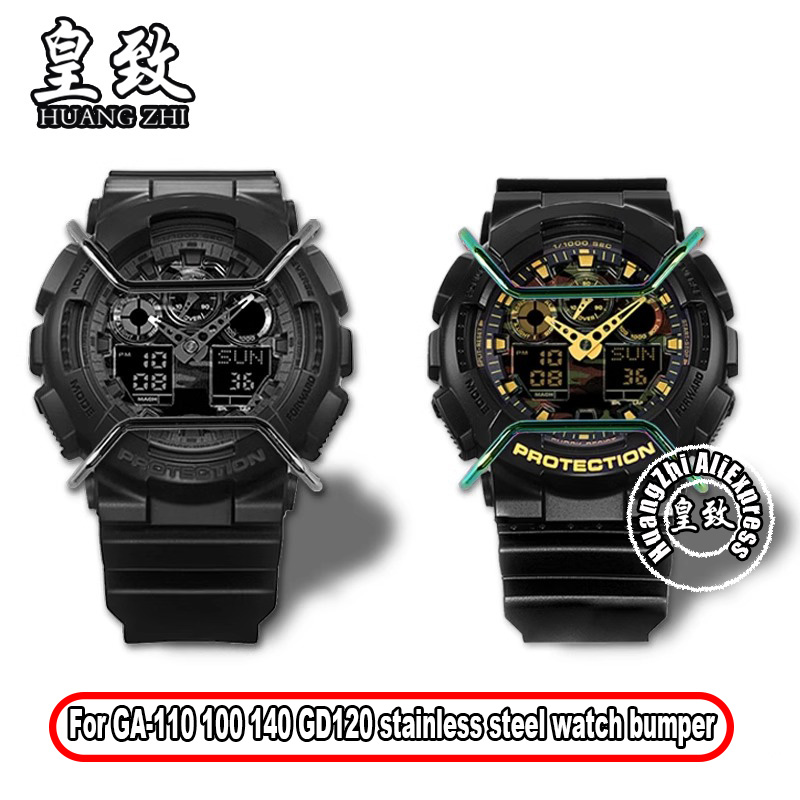 Luxury Watch G Shock - For Casio G-Shock bezel Stainless Steel