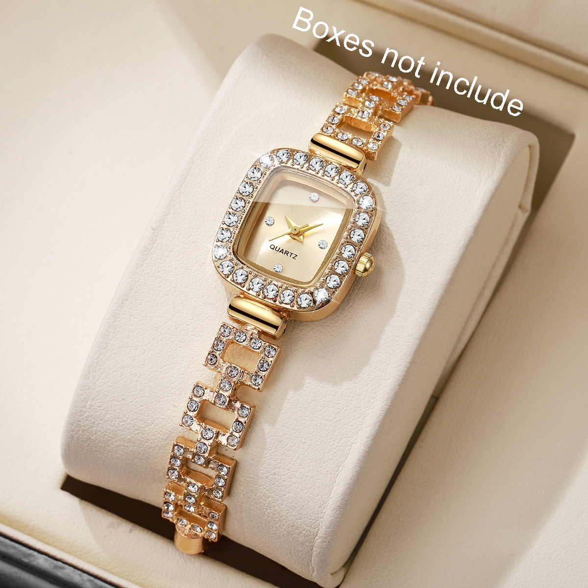 Luxury Watch Holder - Luxury Rhinestone Bracelet Strap Women Watches