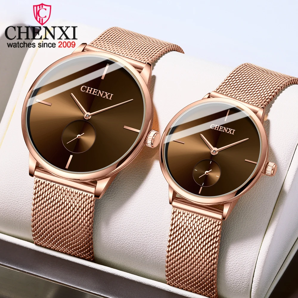 Luxury Watch Life - CHENXI Luxury Waterproof Men Women Quartz