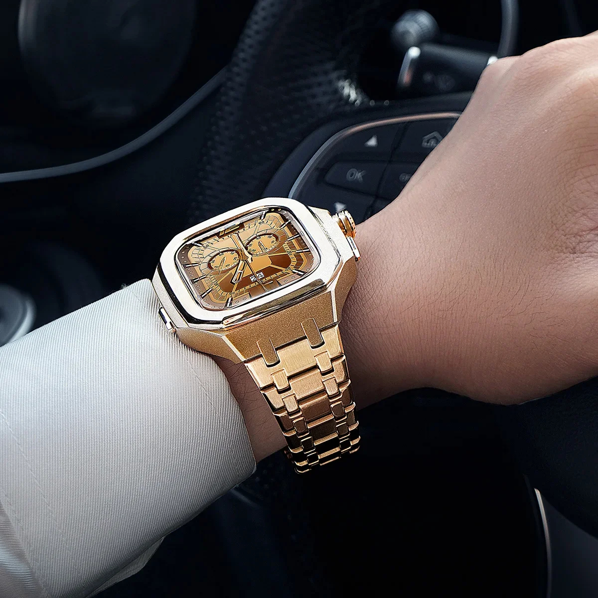 Luxury Stainless Steel Case Mo - Luxury Watch Kit 评论和价格