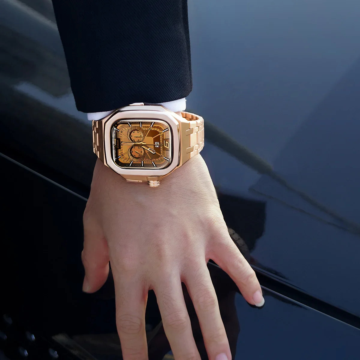 Luxury Stainless Steel Case Mo - Luxury Watch Kit 评论和价格