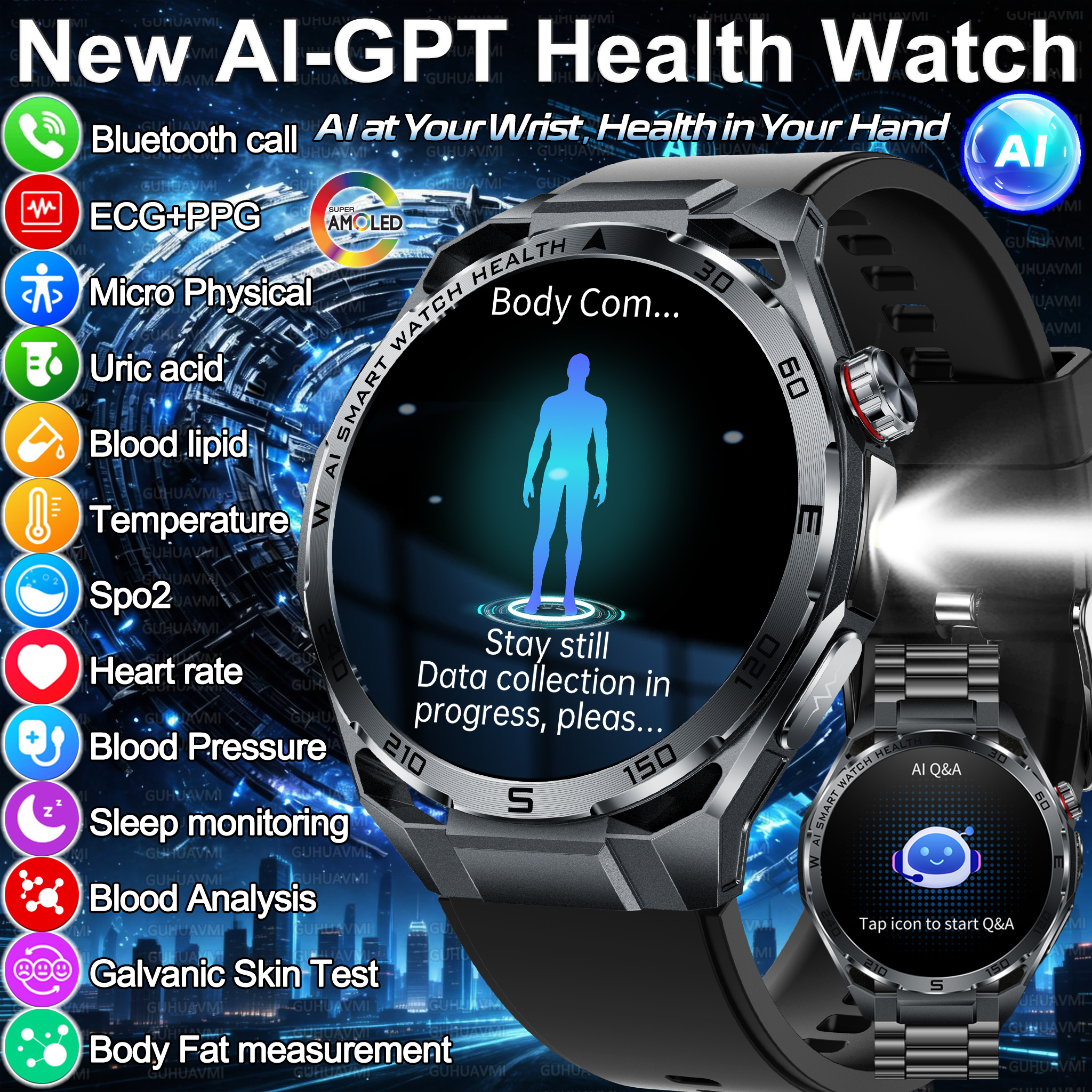 2026 New Body Fat AI Analysis  - Luxury Watch G Shock 评论和价格