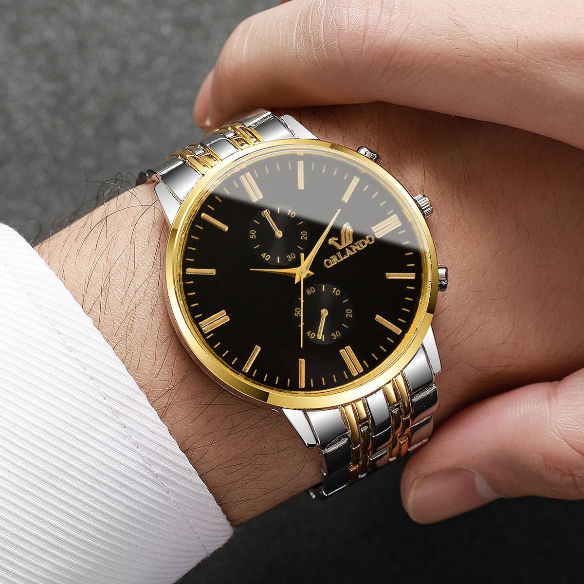 1/2/3PCS Fashion Men Business  - Luxury Watch Holder 评论和价格