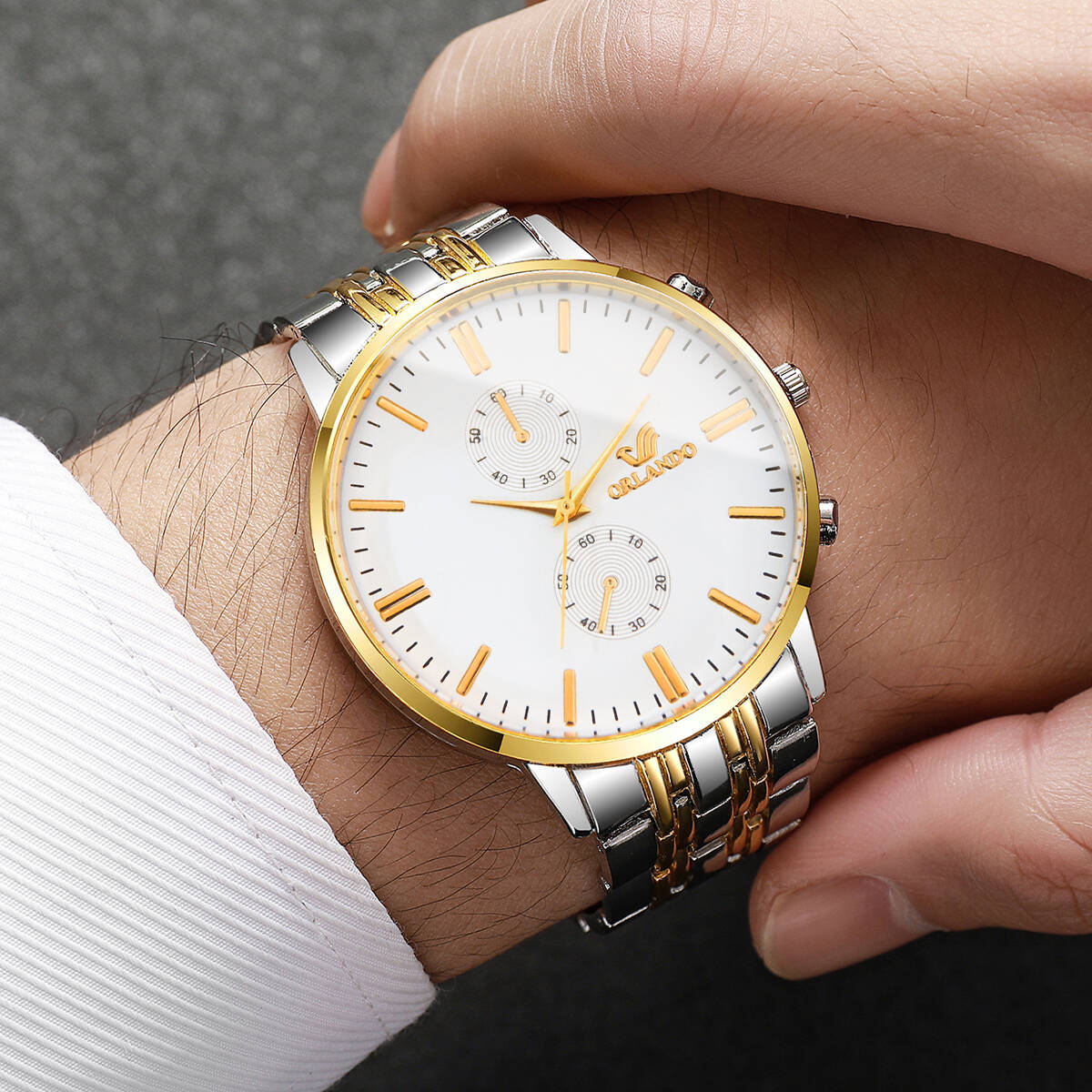 1/2/3PCS Fashion Men Business  - Luxury Watch Holder 评论和价格