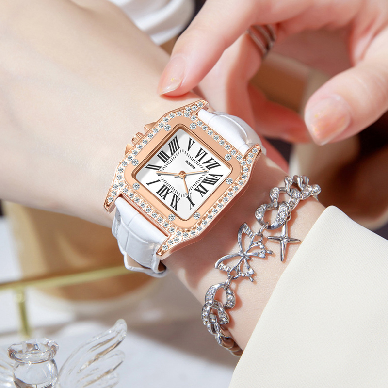 Women Square Watches Fashion L - Luxury Watch Kit 评论和价格