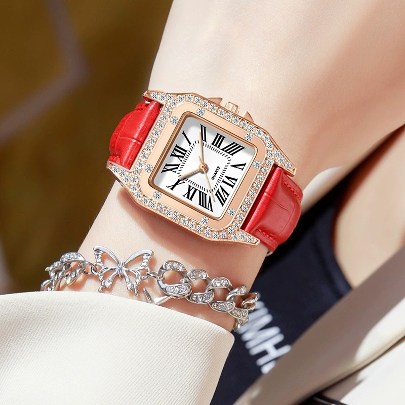 Women Square Watches Fashion L - Luxury Watch Kit 评论和价格