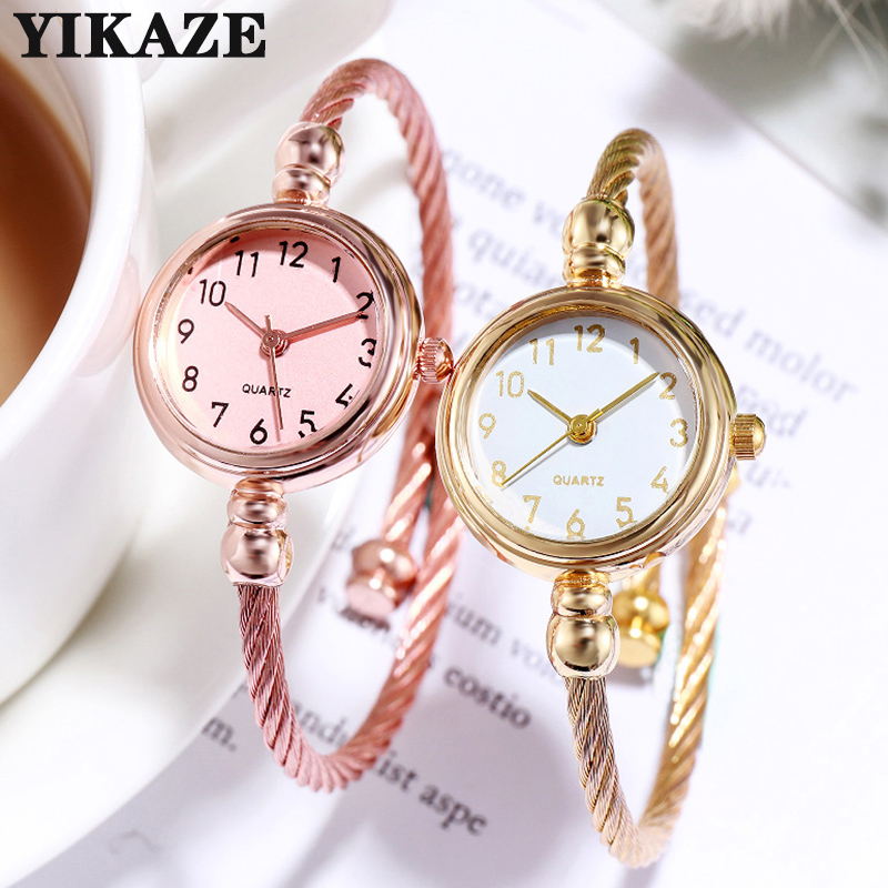 YIKAZE Women Watches Small Gol - Lux Watch 评论和价格