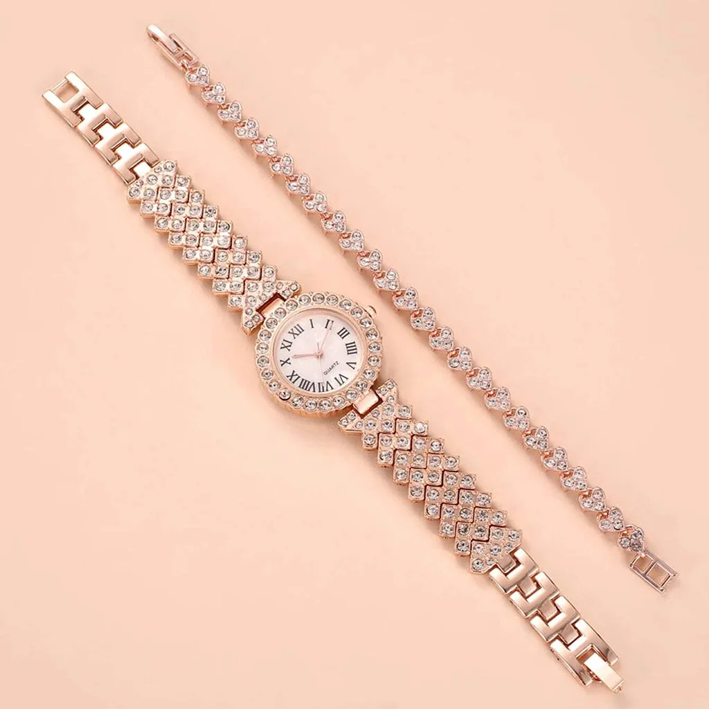 Luxury Rhinestone Watch Women  - Luxury Watch Kit 评论和价格