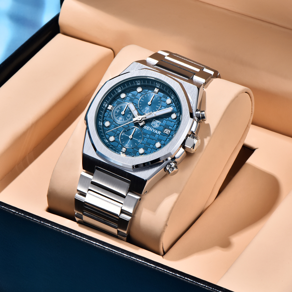 2025 New BENYAR Men's Watches  - Luxury Watch Life 评论和价格