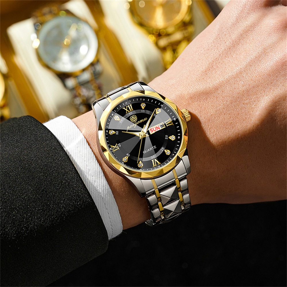 PAAZOMU Top Brand Luxury Men W - Luxury Watch Holder 评论和价格
