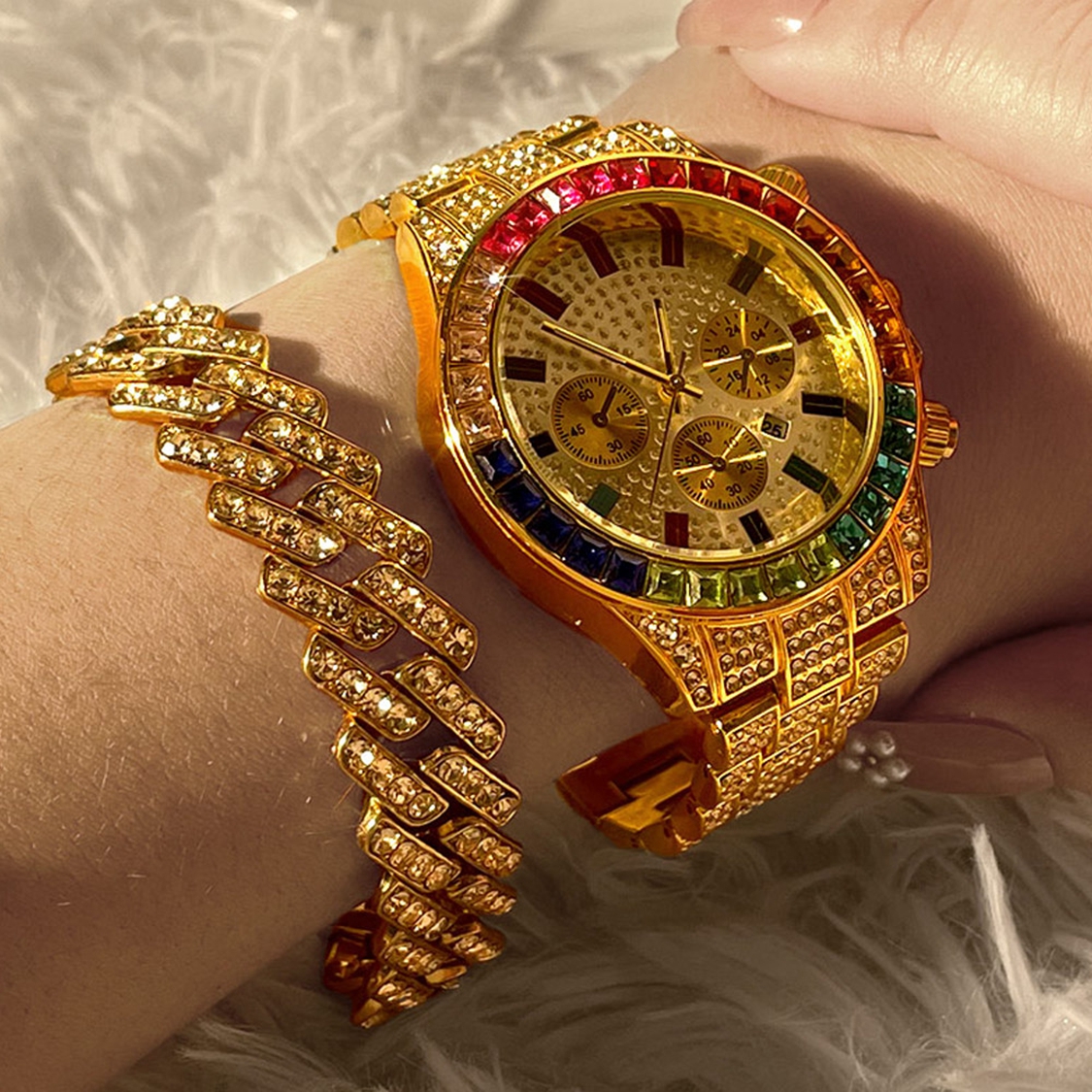 Fashion Hiphop Women Quartz Wa - Luxury Watch Kit 评论和价格