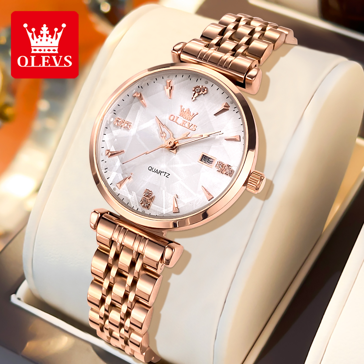OLEVS brand beautiful women's  - Ladies Luxury Watch 评论和价格