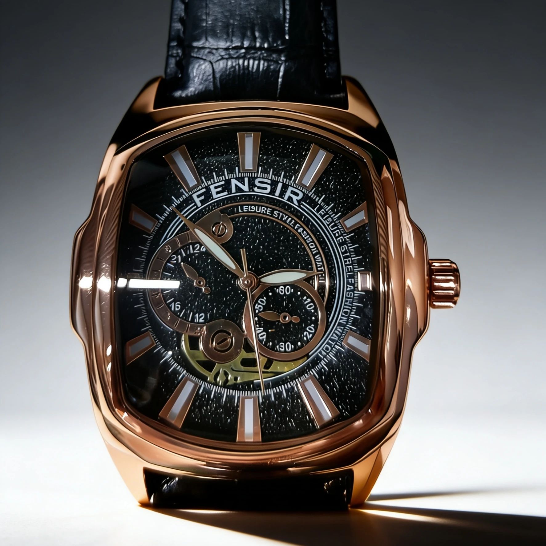 New Barrel-Shaped High-End Men - Luxury Watch Name Brands 评论和价格