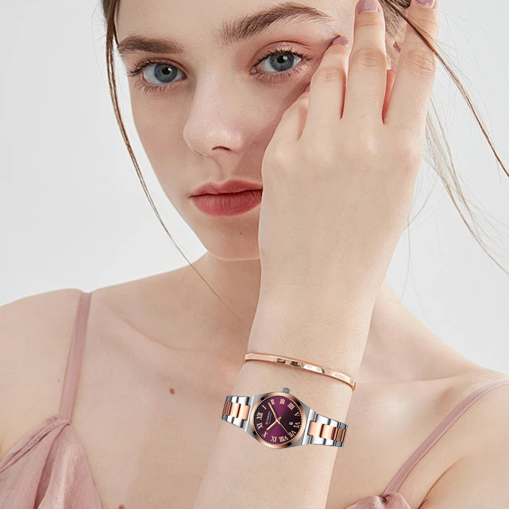 CURREN Luxury Women Watches Fa - Luxury Watch Life 评论和价格