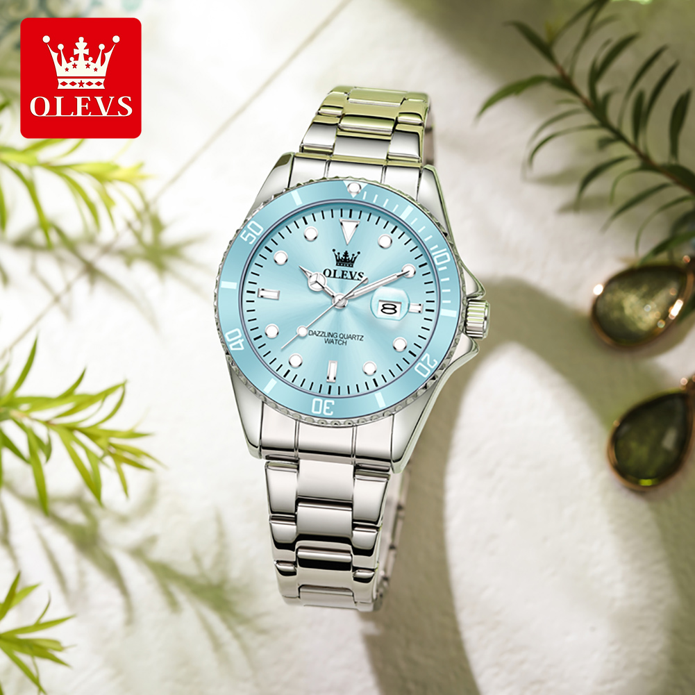 OLEVS Luxury Stainless Steel W - Lux Watch 评论和价格