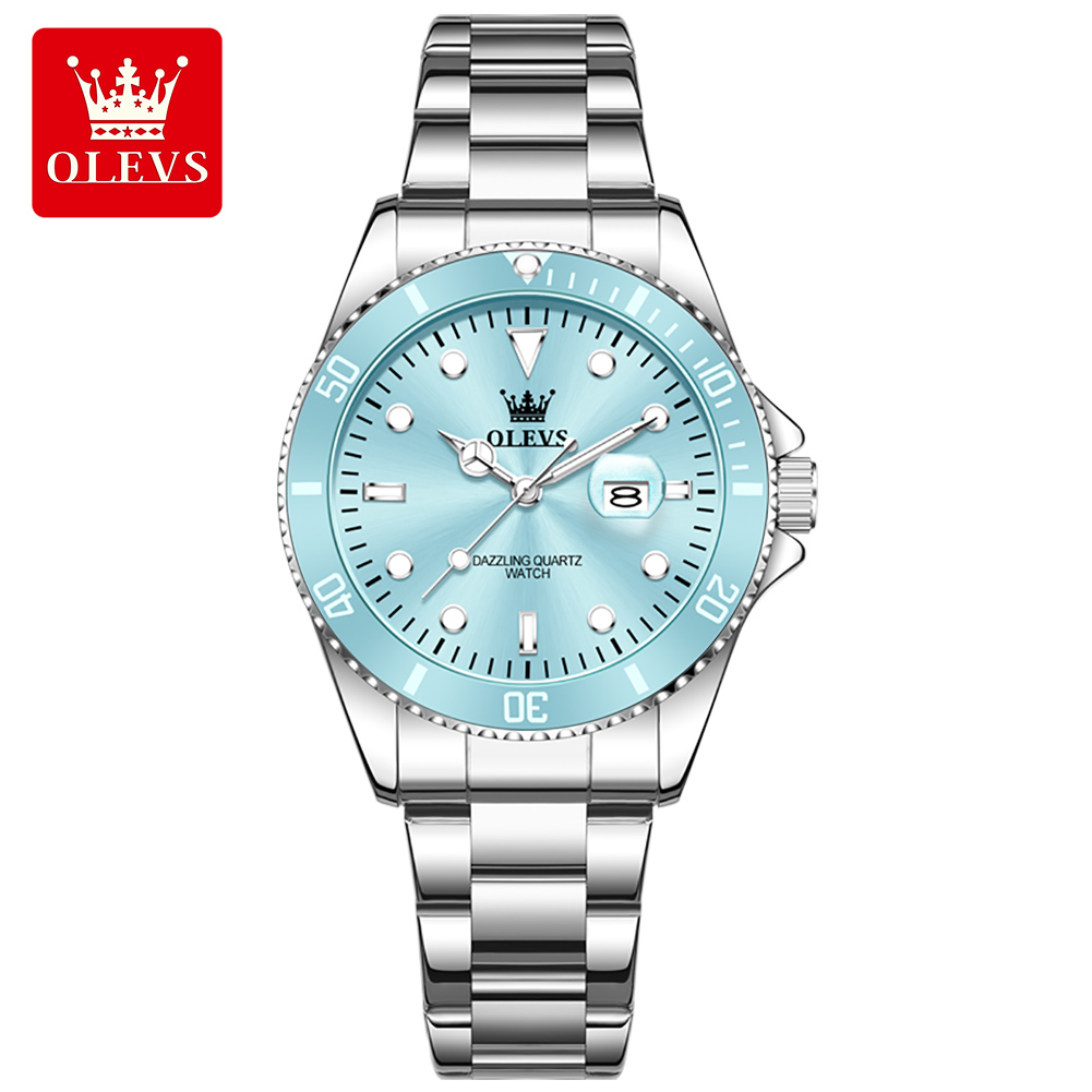 OLEVS Luxury Stainless Steel W - Lux Watch 评论和价格