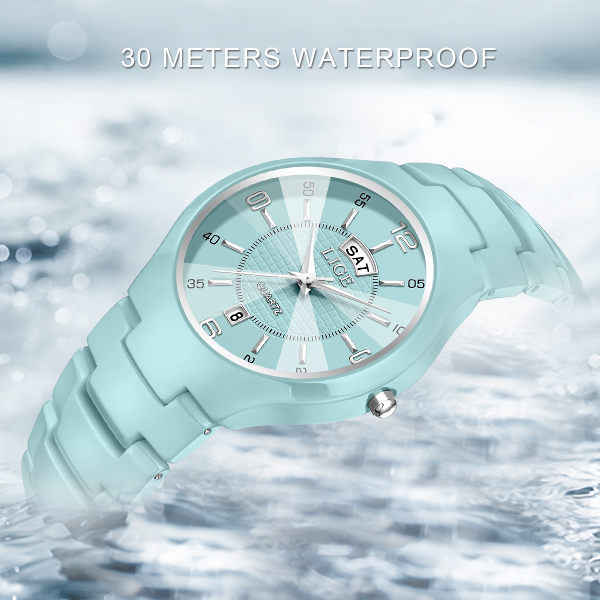LIGE Luxury Elegant Quartz Wom - Ladies Luxury Watch 评论和价格