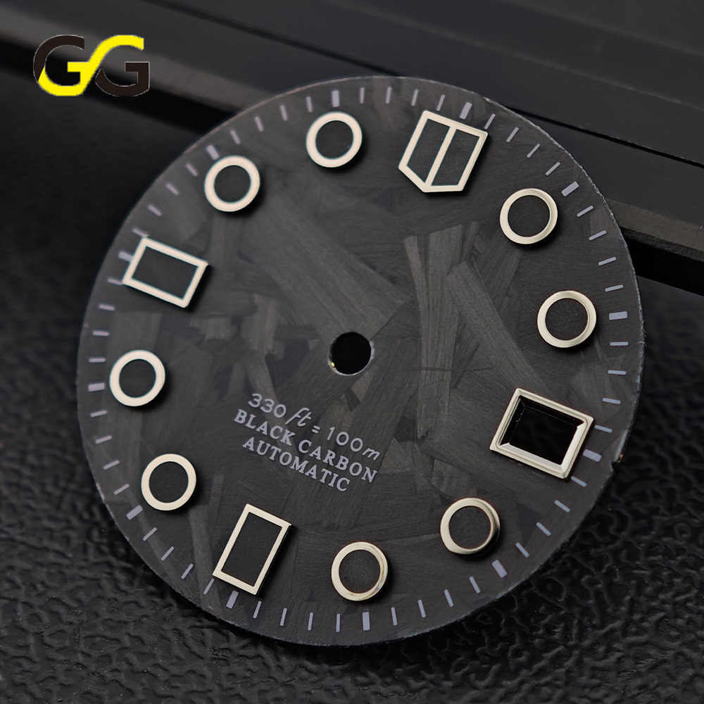 28.5mm Carbon Fiber Watch Dial - Exhibition Caseback 评论和价格