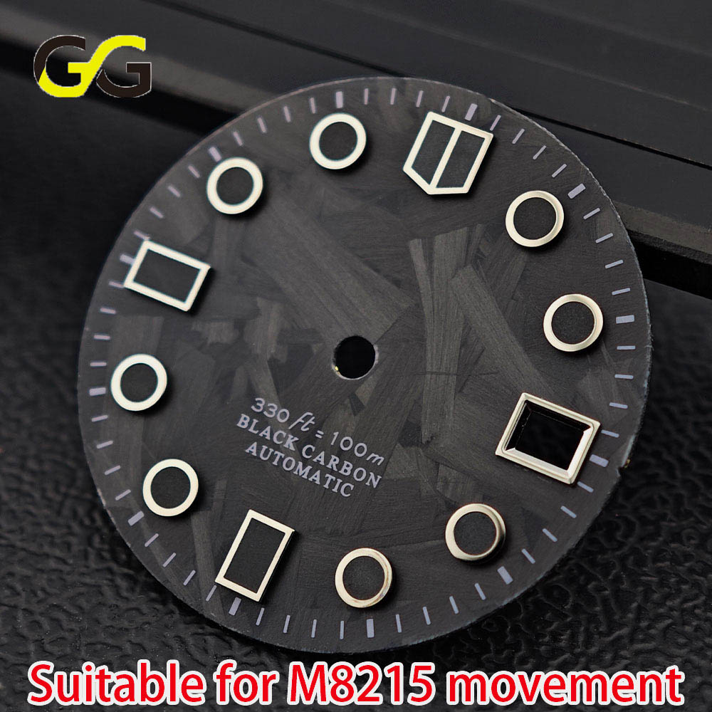 28.5mm Carbon Fiber Watch Dial - Exhibition Caseback 评论和价格