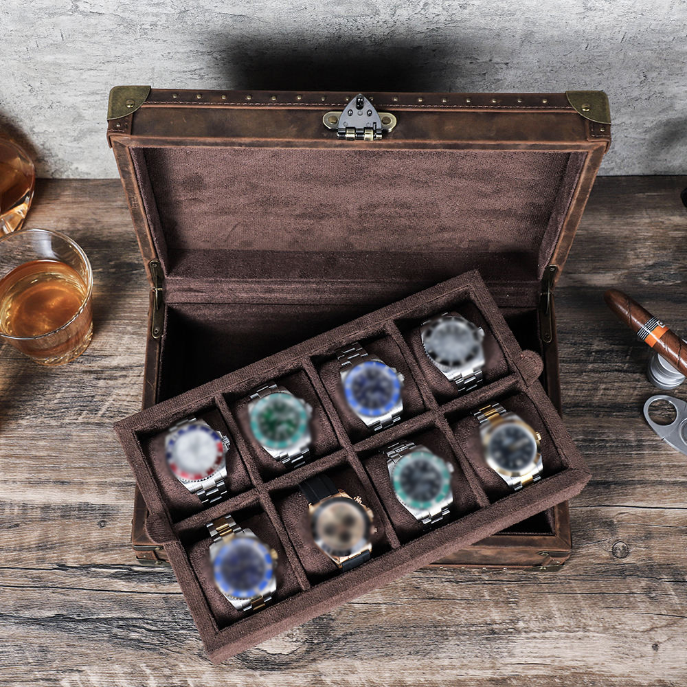 CONTACT'S FAMILY 8 Leather Cus - Luxury Watch Vintage 评论和价格