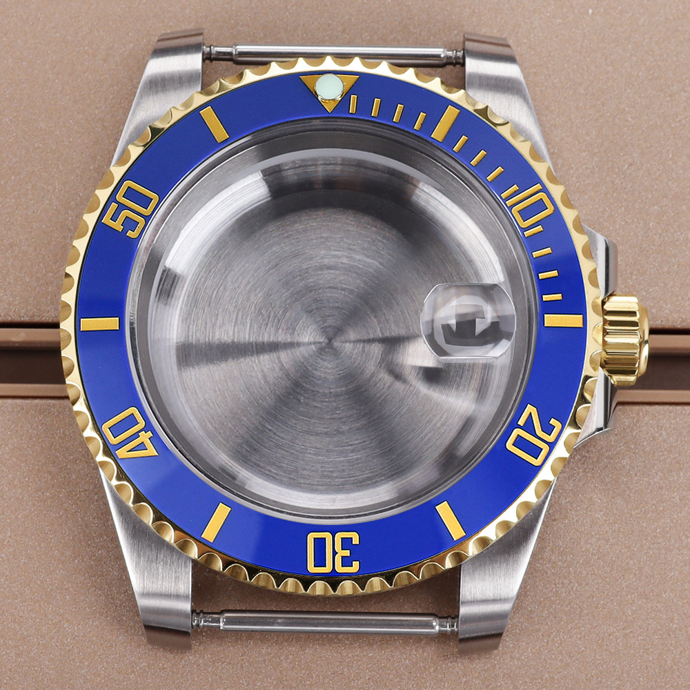 blak gold Bezel 40mm Luxury Wa - Exhibition Caseback 评论和价格