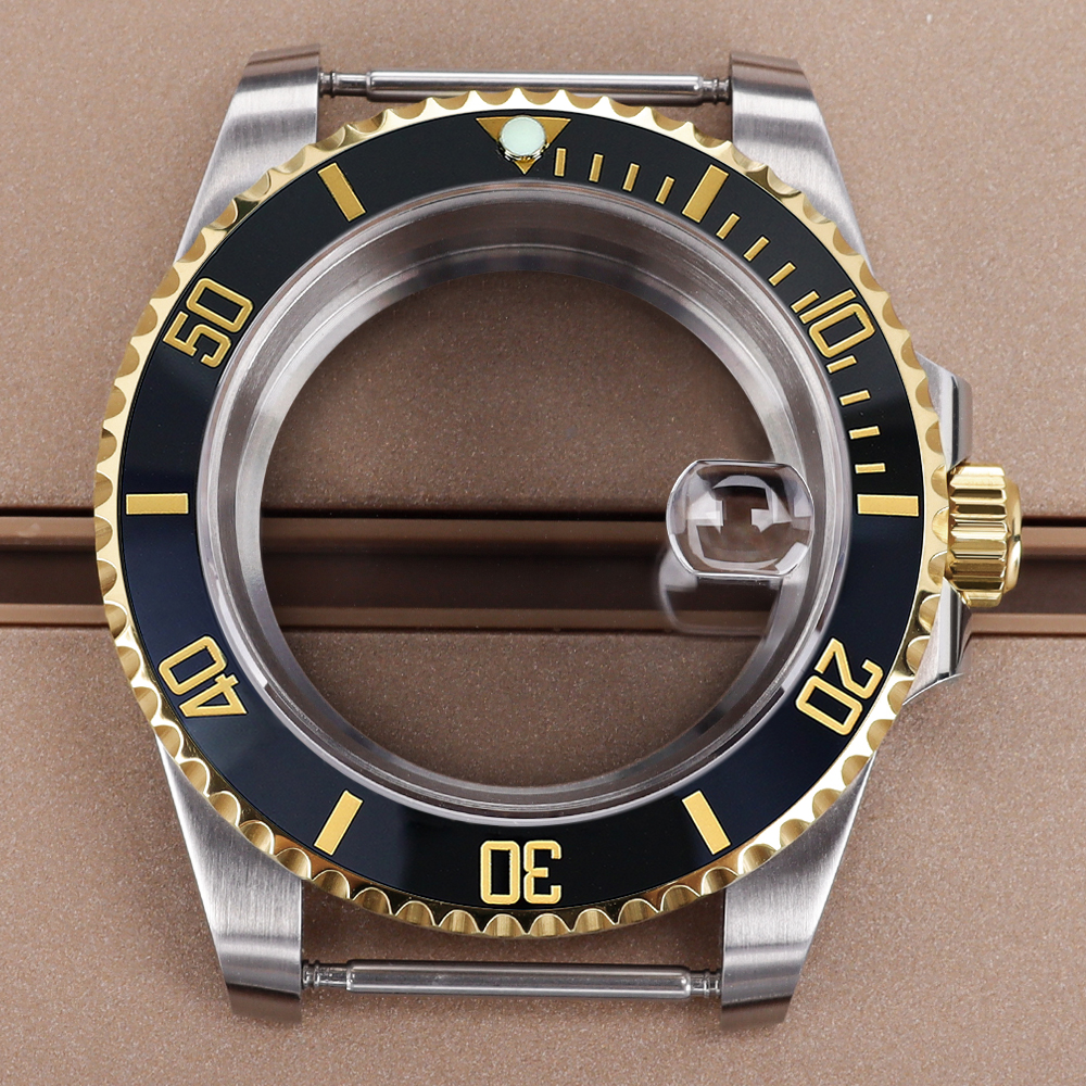 blak gold Bezel 40mm Luxury Wa - Exhibition Caseback 评论和价格