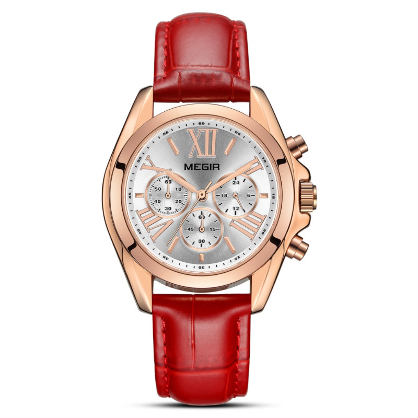MEGIR New Luxury Leather Watch - Ladies Luxury Watch 评论和价格