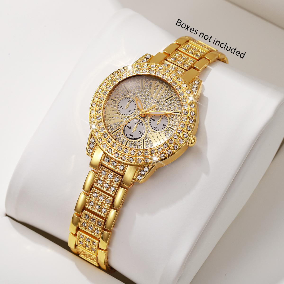 Fashion Decorative Three-eyes  - Ladies Luxury Watch 评论和价格