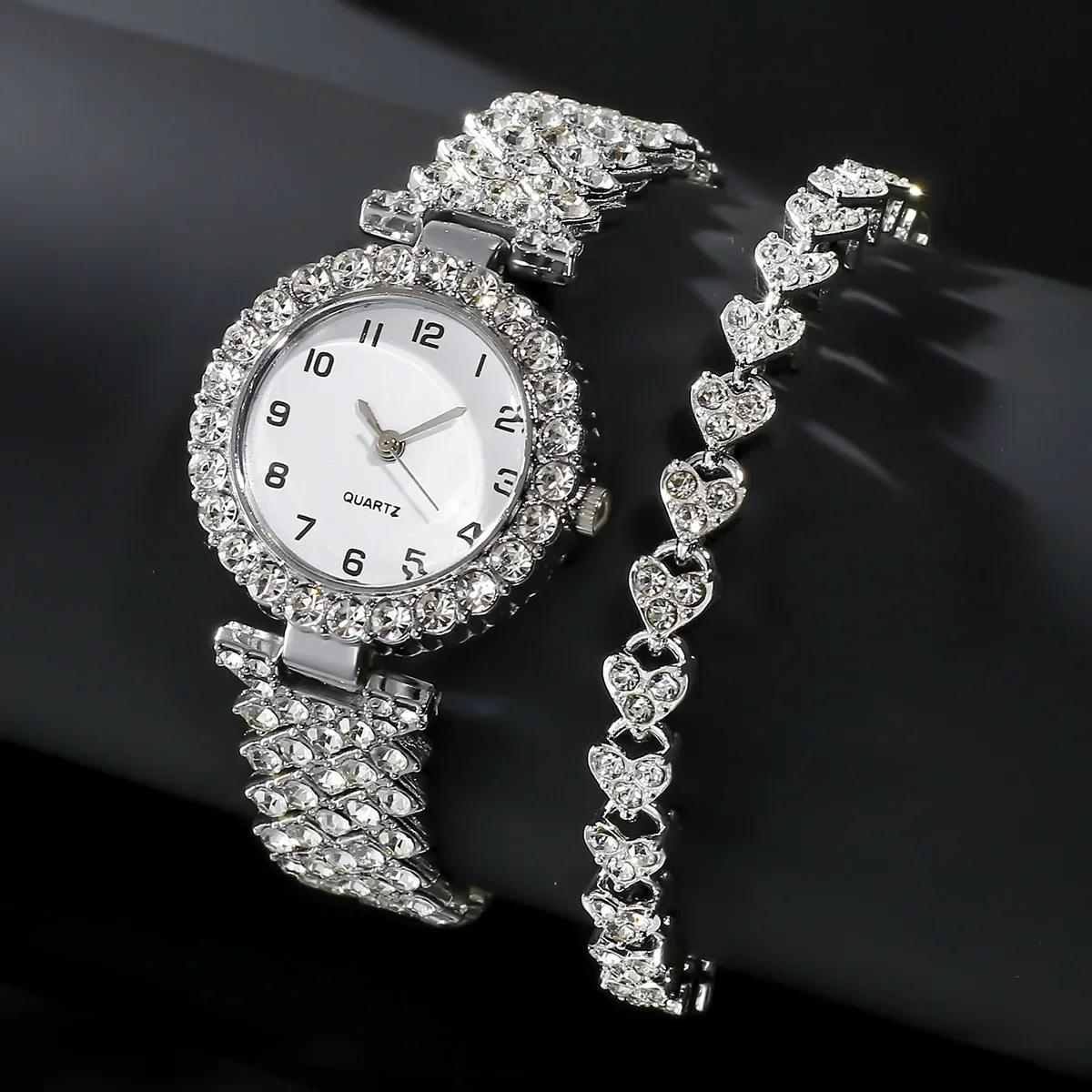 1pcs/2pcs Luxury Fashion Women - Lux Watch 评论和价格