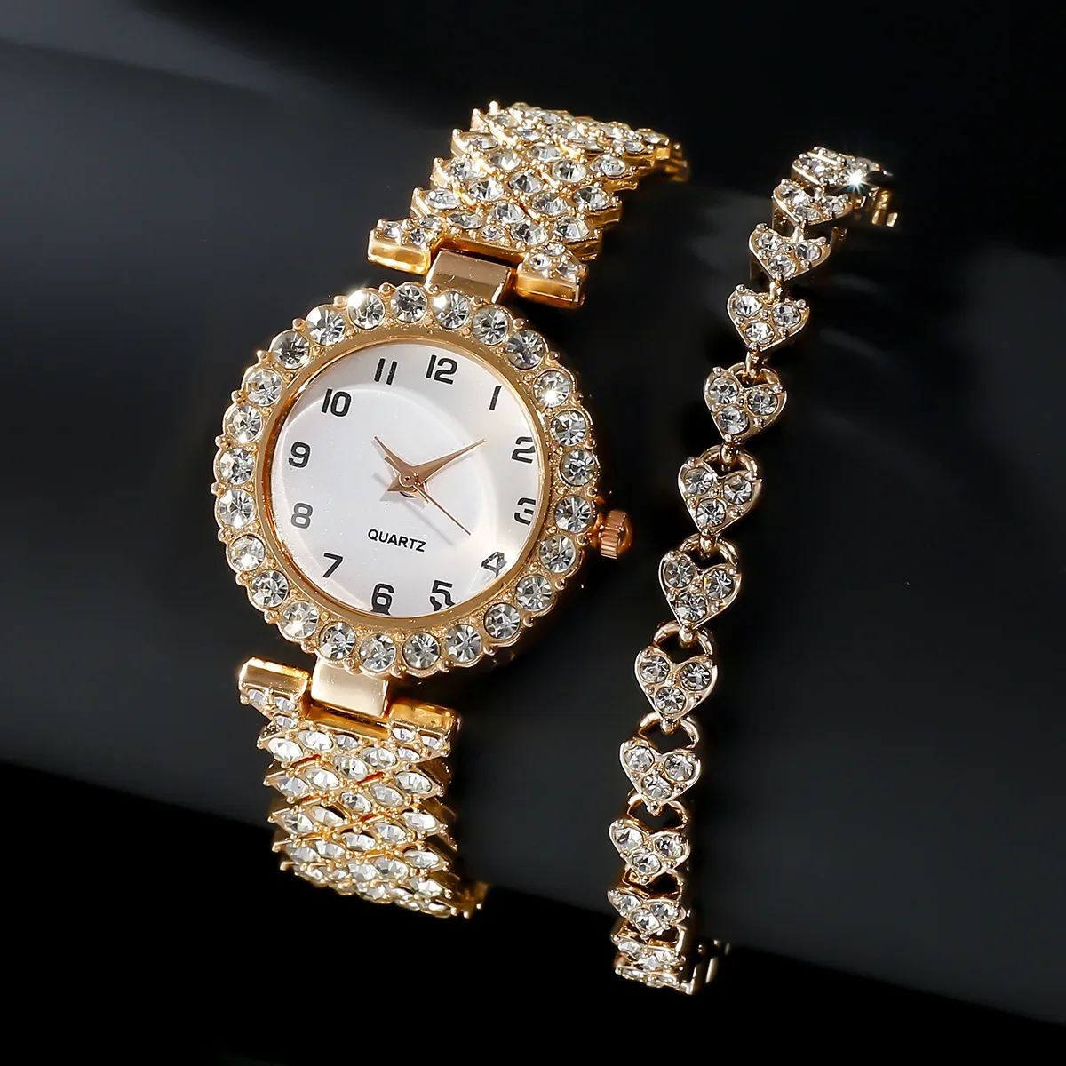 1pcs/2pcs Luxury Fashion Women - Lux Watch 评论和价格