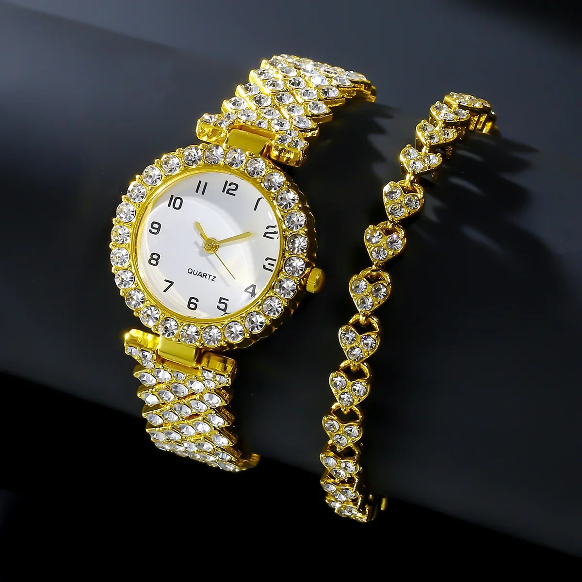 1pcs/2pcs Luxury Fashion Women - Lux Watch 评论和价格