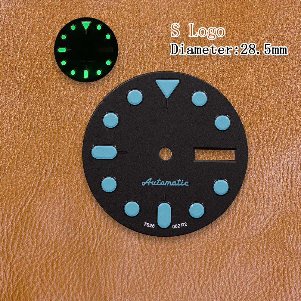 S Logo Dial 28.5mm New NH36 Di - Exhibition Caseback 评论和价格