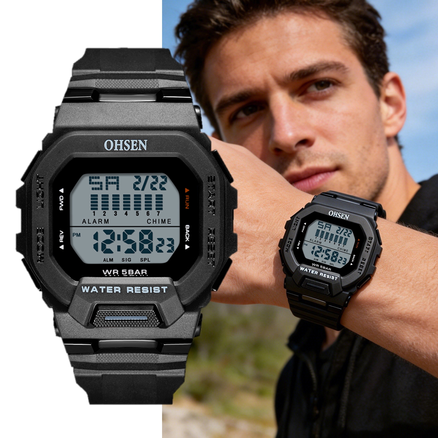 Outdoor Sport Watch for Men G  - Luxury Watch G Shock 评论和价格