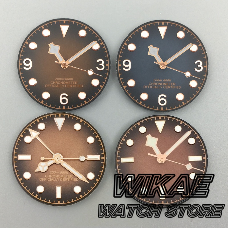 29mm gradient dial Vintage Bla - Exhibition Caseback 评论和价格