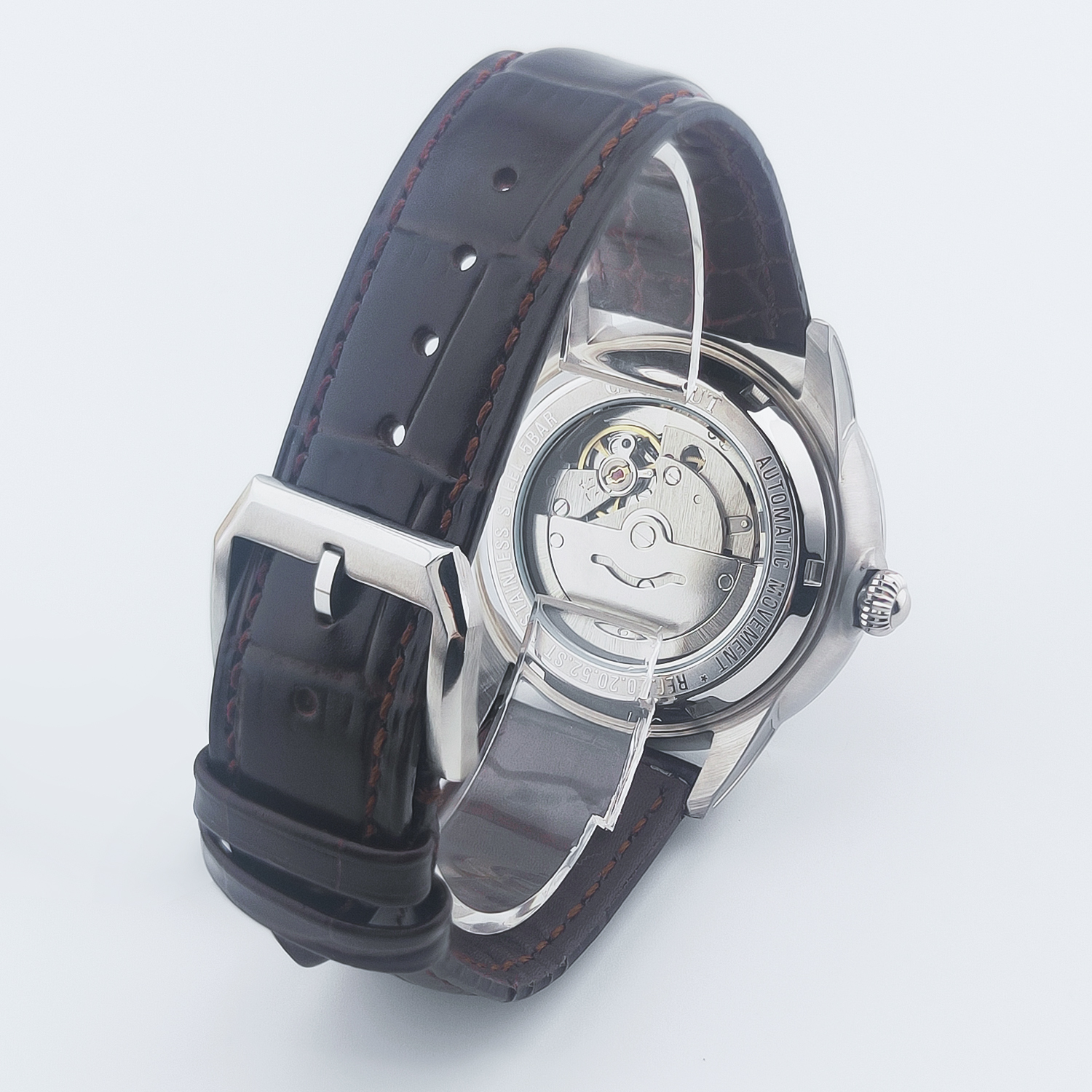 CUSTOM Logo 41mm MIYOTA8215 Au - Luxury Watch Life 评论和价格