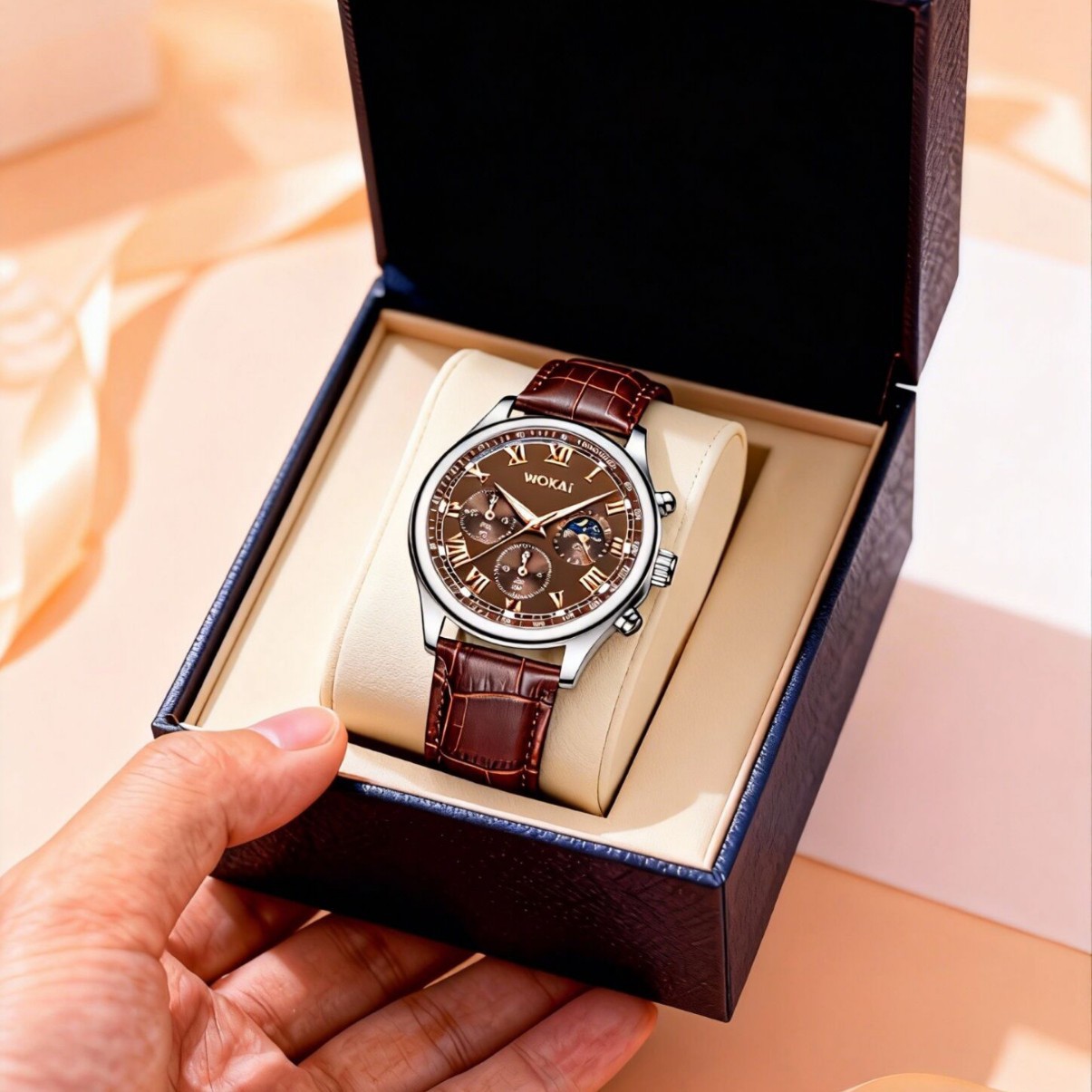 Luxury Men Business Watches Fa - Luxury Watch Holder 评论和价格