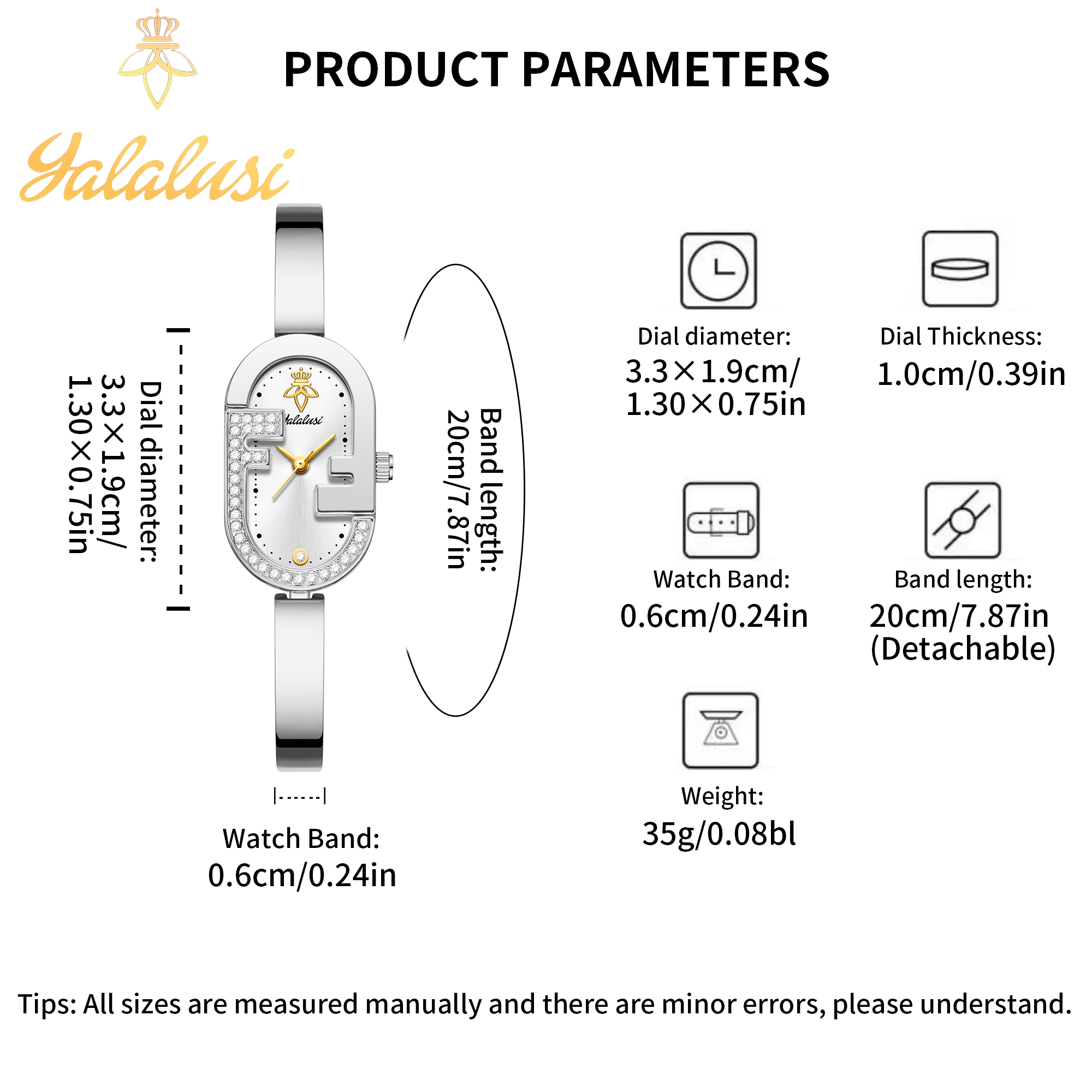 YaLaLuSi Luxury Women's Quartz - Luxury Watch Kit 评论和价格