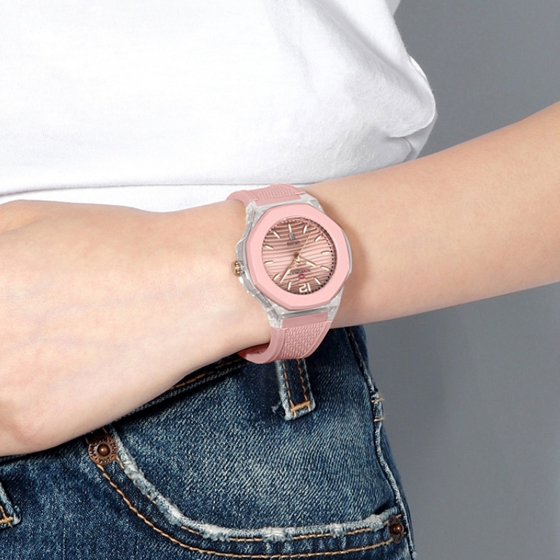 NAVIFORCE Woman's Watch Quartz - Luxury Watch Holder 评论和价格